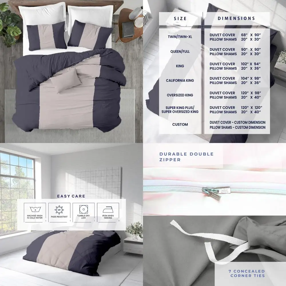 

Пододеяльник из египетского хлопка — Калифорния, королевский размер, количество ниток 600, ультрамягкий, качество премиум-класса, прочная атласная отделка