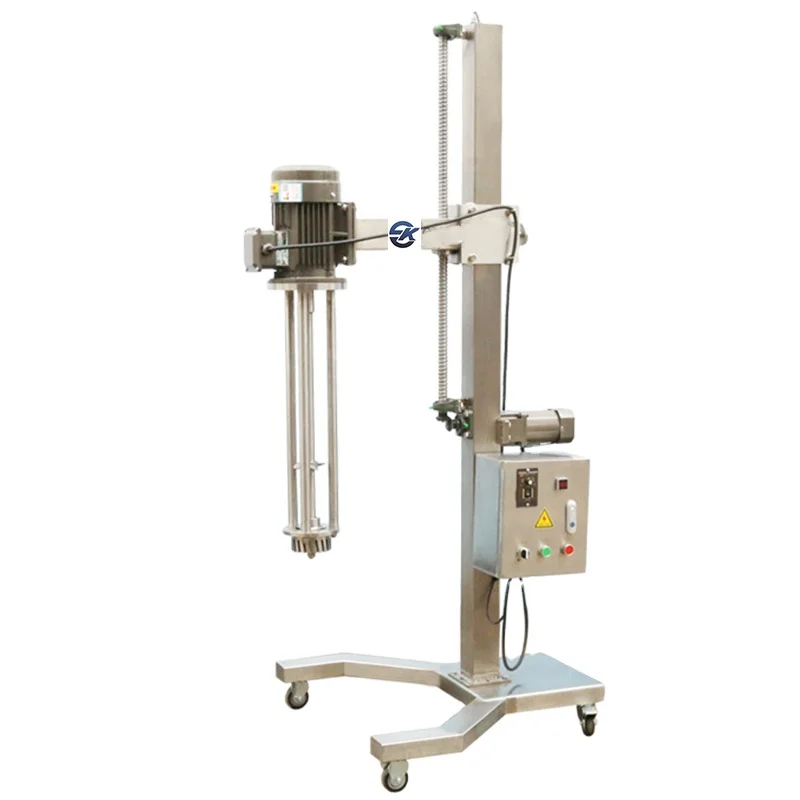 Shampoo Dispersion Emulsifier Paste Mixer High Viscosity Stainless Steel 304 316L High Shear Homogenizer