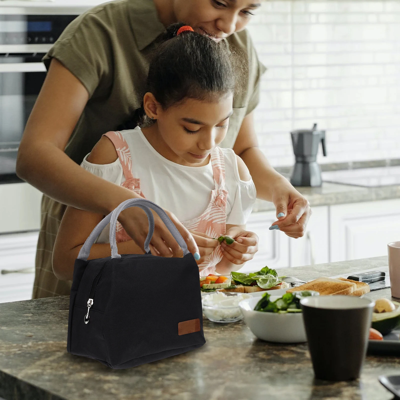 

Thermal Insulated Lunch Bag Thickened Aluminum Foil Food Storage Portable Reusable Picnic Takeout Camping