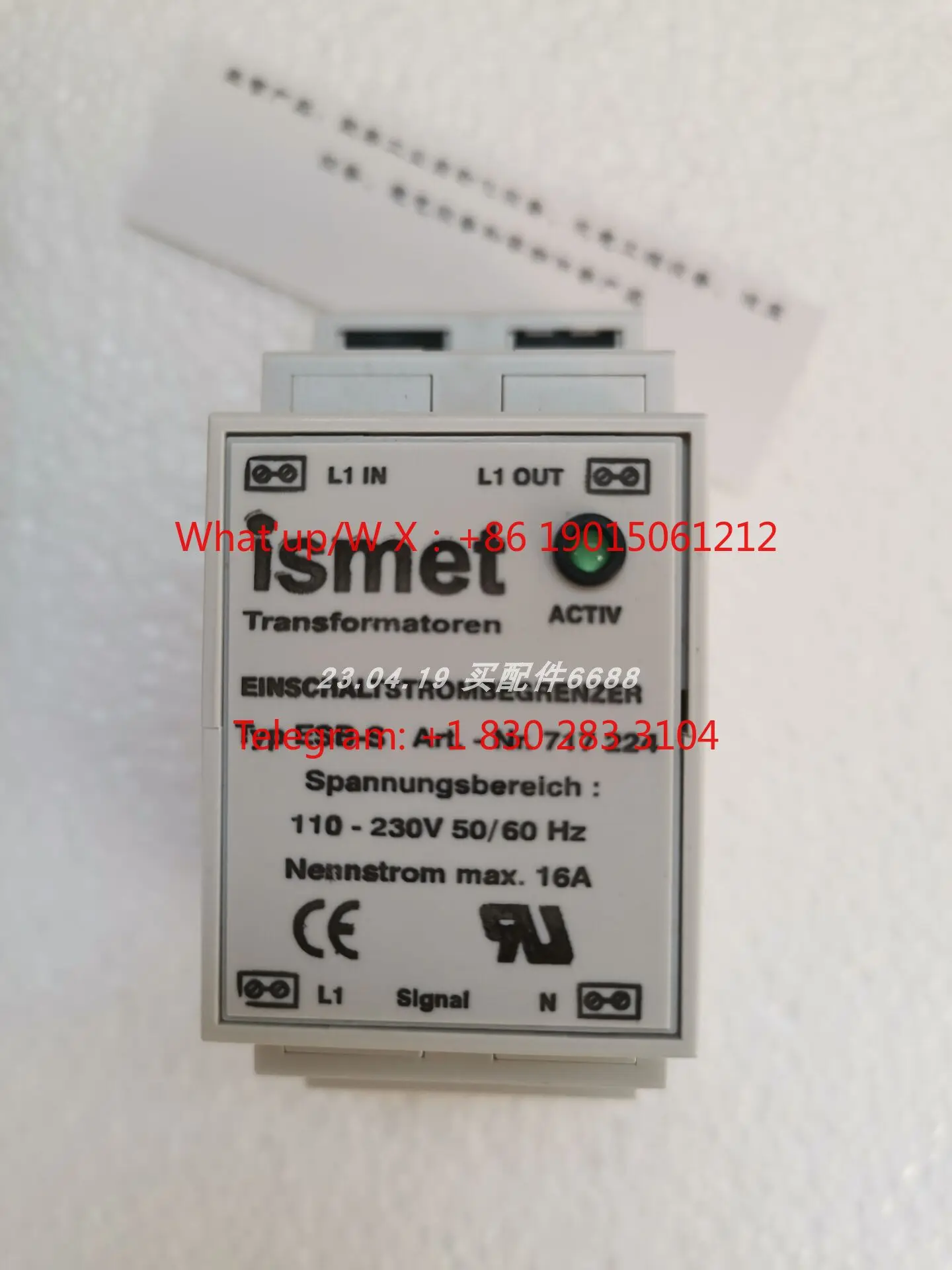 New original ISMET ESB-S 717224 transformer KUHNKE 64.009 solenoid valve
