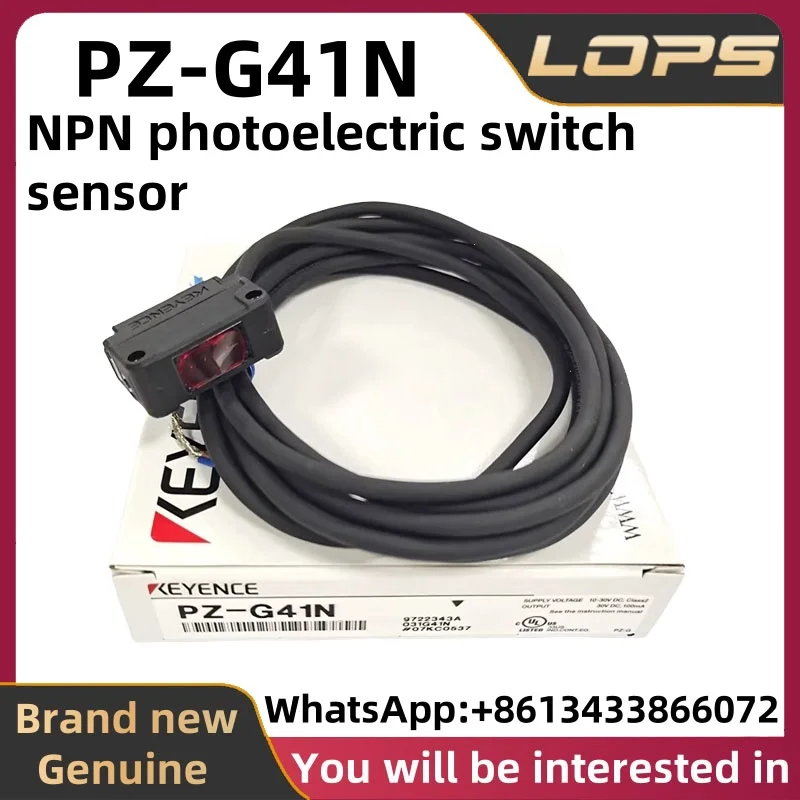 

PZ-G41N New Original KEYENCE NPN photoelectric switch sensor, large quantity in stock, welcome to consult