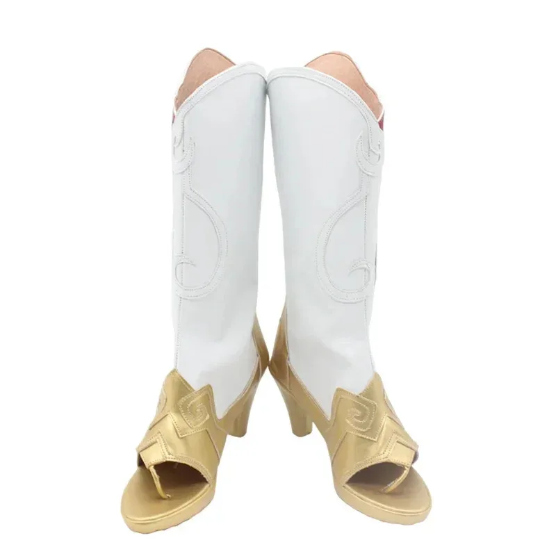 

RealCos Game Honkai: Star Rail Tingyun, карнавальные ботинки на Хэллоуин, обувь из искусственной кожи, реквизит для косплея, индивидуальный заказ