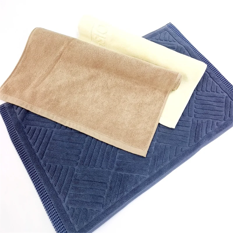 

Коврик для ванной из чистого хлопка, нескользящий, впитывающий, для звездных отелей, для спальни, для дома, для кухни, простой, машинная стирка