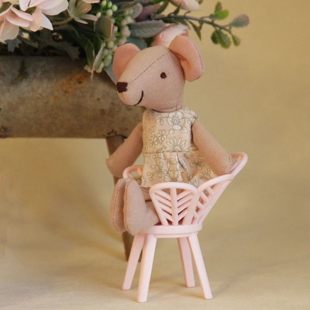 H13/15Cm Fabric Mice Are Suitable for Miniature Home Decorations
