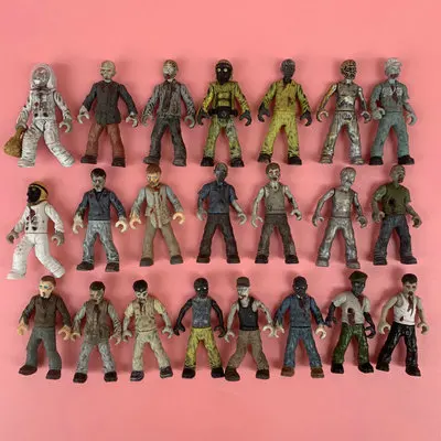 original high quality  gift for boy collection toy xiaodudu bloks scene diy call for duty construx megas zombie series