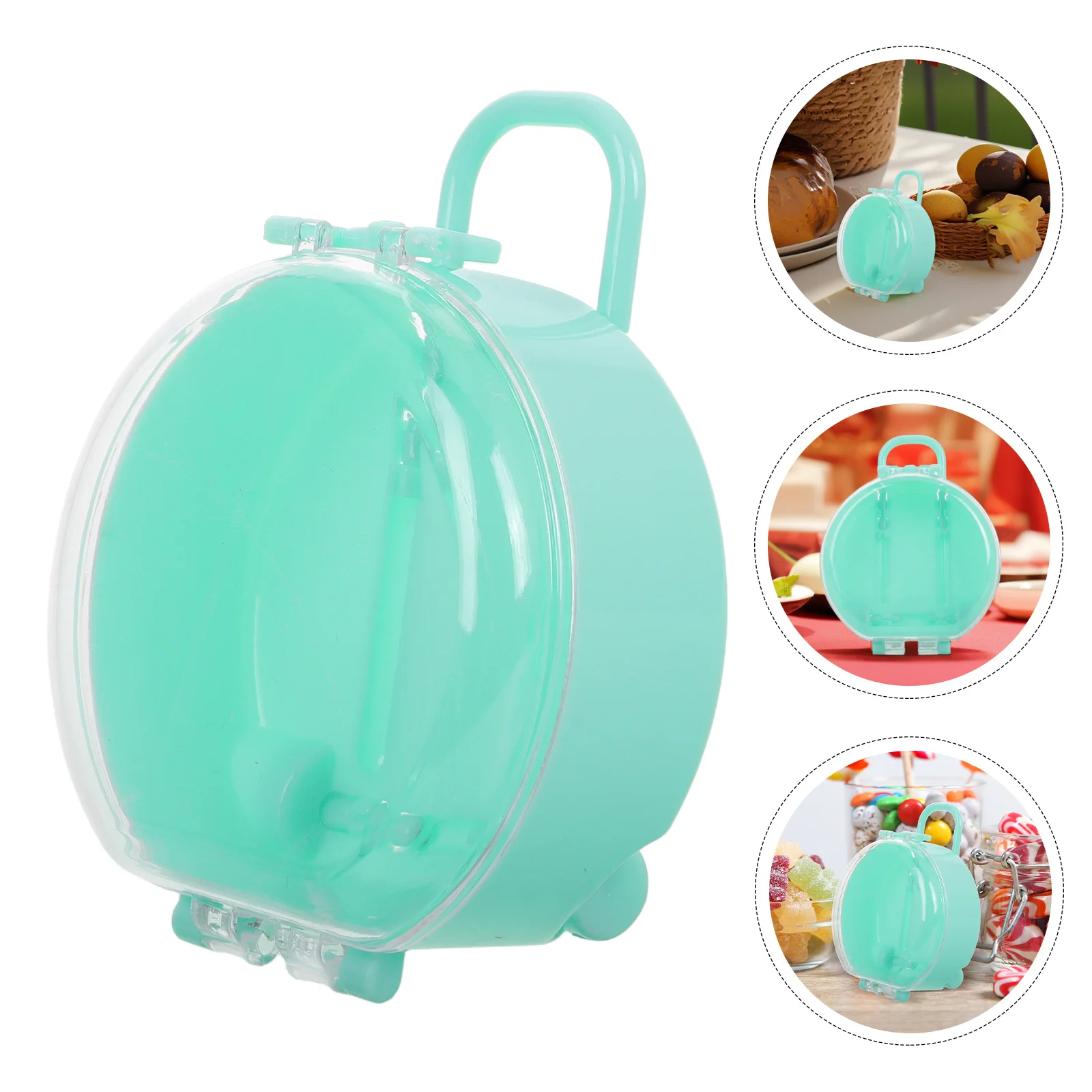 

12Pcs Mini Suitcase Storage Box Portable Candy Container Small Snack Box Cute Jewelry Keepsake Case Party Favor Organizer