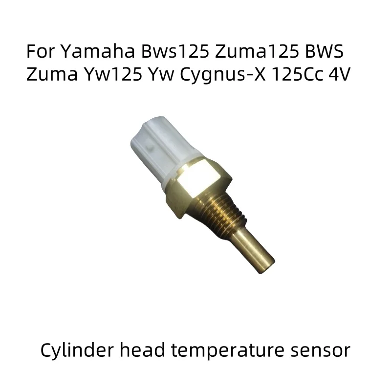 Sensor de temperatura del cilindro de la culata del motor de la motocicleta para Yamaha Bws125 Zuma125 Bws Zuma Yw125 Yw Cygnus-X 125Cc 4V