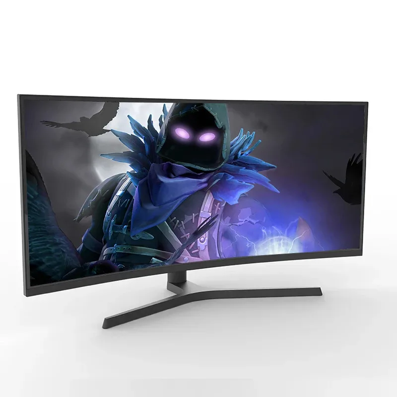 100 هرتز Computadoras 144 هرتز Ips Dp 21.5 Ips 2k منحني بوصة Lcd 3440*1440 الكمبيوتر 144 هرتز عرض الكمبيوتر بوصة شاشات الألعاب شاشة الكمبيوتر