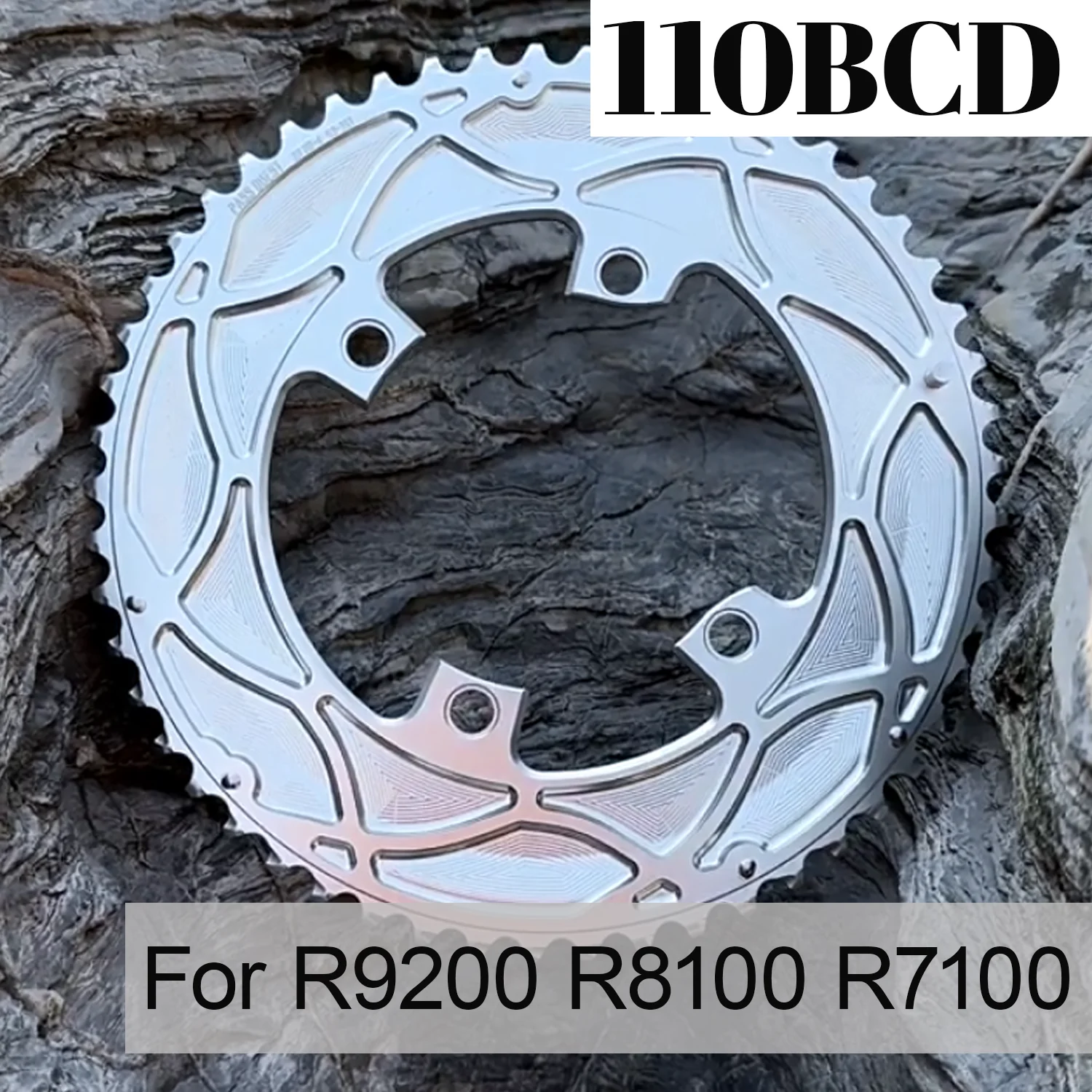 

110 Bcd 4 Bolt Chainring For Shimano Dura Ace 9200 Ultegra 8100 105 7100 56 54 53 52 50 48 42 40 39 36 34 35 Sprocket Road Bike