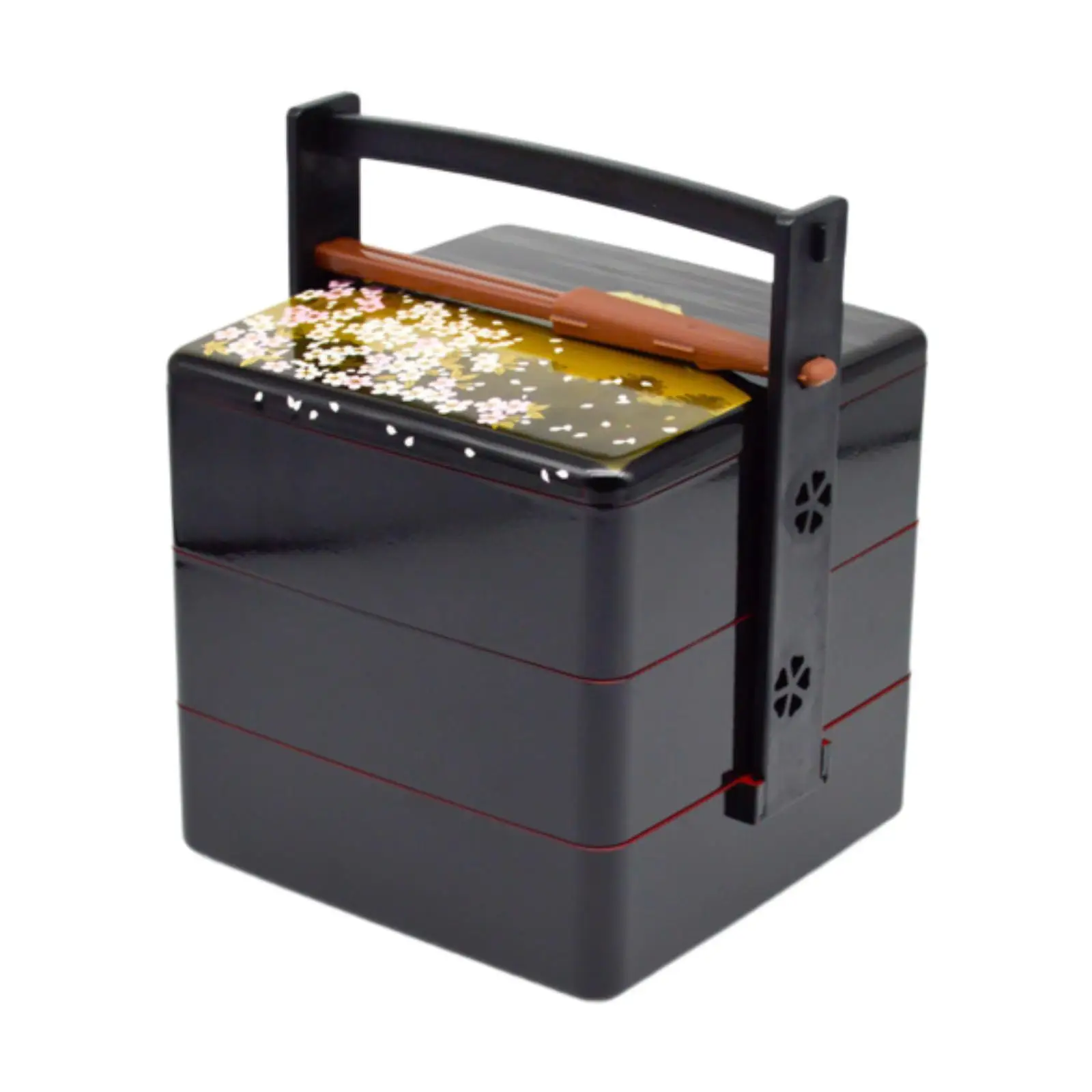 Lunch Box for Sushi, Rice, Sauce Food Container Snack Serving Japanese Bento Box for Office Wedding Kitchen Restaurant Party