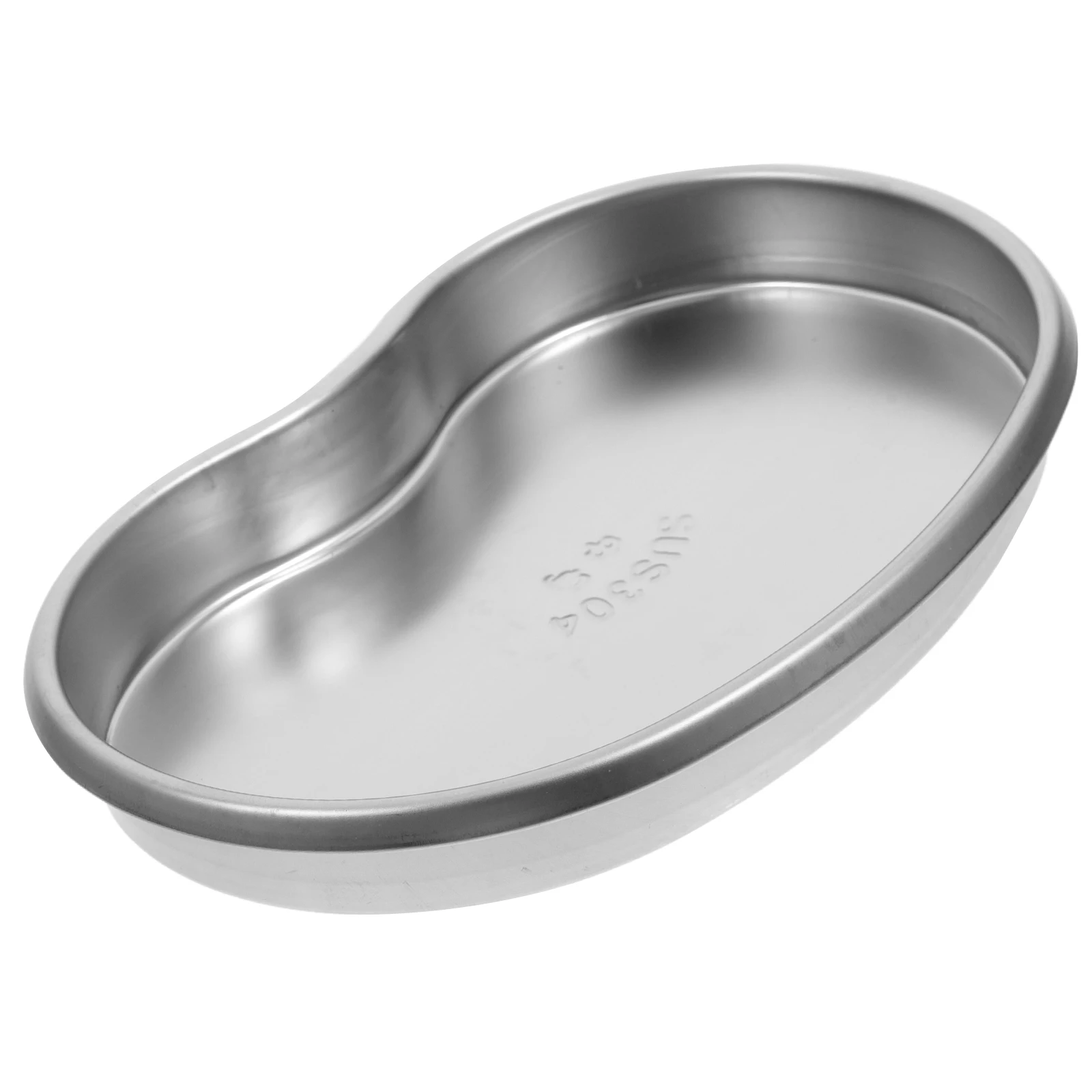 

Stainless Steel Tray for Tooth Extraction 304 Material Curved Procedure Laboratory Instrument Supplies Easy Clean