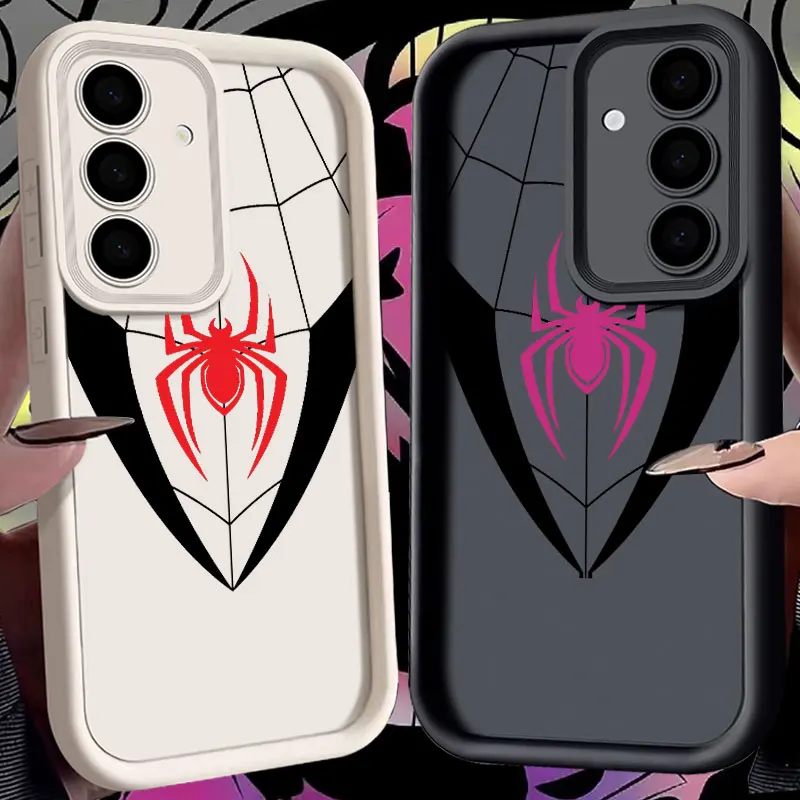 

Marvel Spiderman Venom Manga S 24 25 Phone Case For Samsung Galaxy S24 S23 S21 S20 Fe S25 Ultra S22 Plus 5G Shockproof Back Case