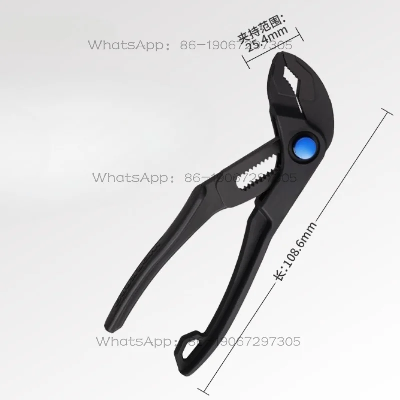 

4 Inch Mini Water Pump Pliers Quick Translation Water Pipe Adjustment Bathroom Maintenance Small Pliers Can Be Adjusted