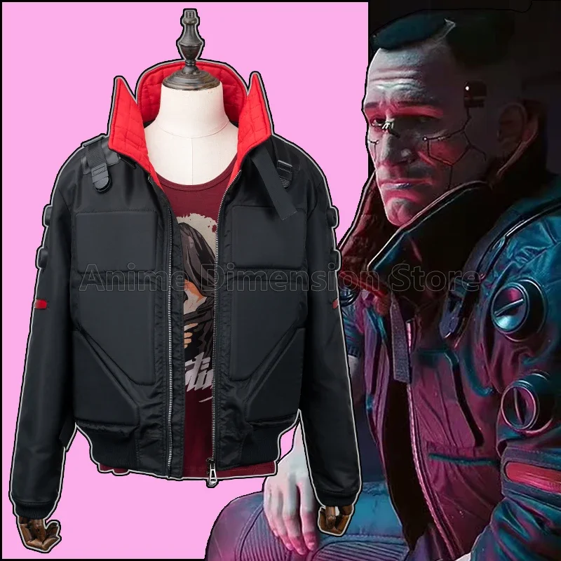 

Game Punk Style 2077 Mercenary Jackie Welles Cosplay Costumes Jacket Halloween Carnival Outfit For Man