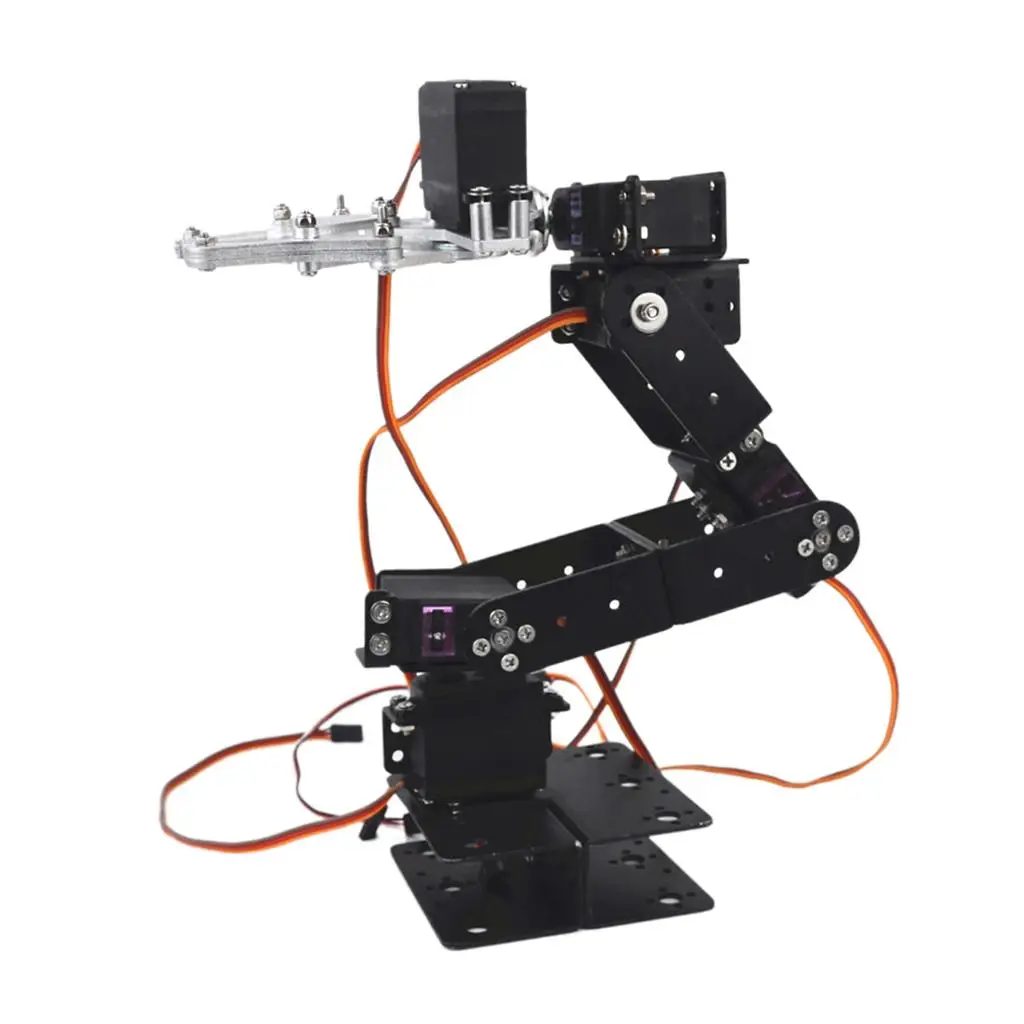 Robot Manipulator Metal Mechanical Arm Kit Robotic Education Toy Gift