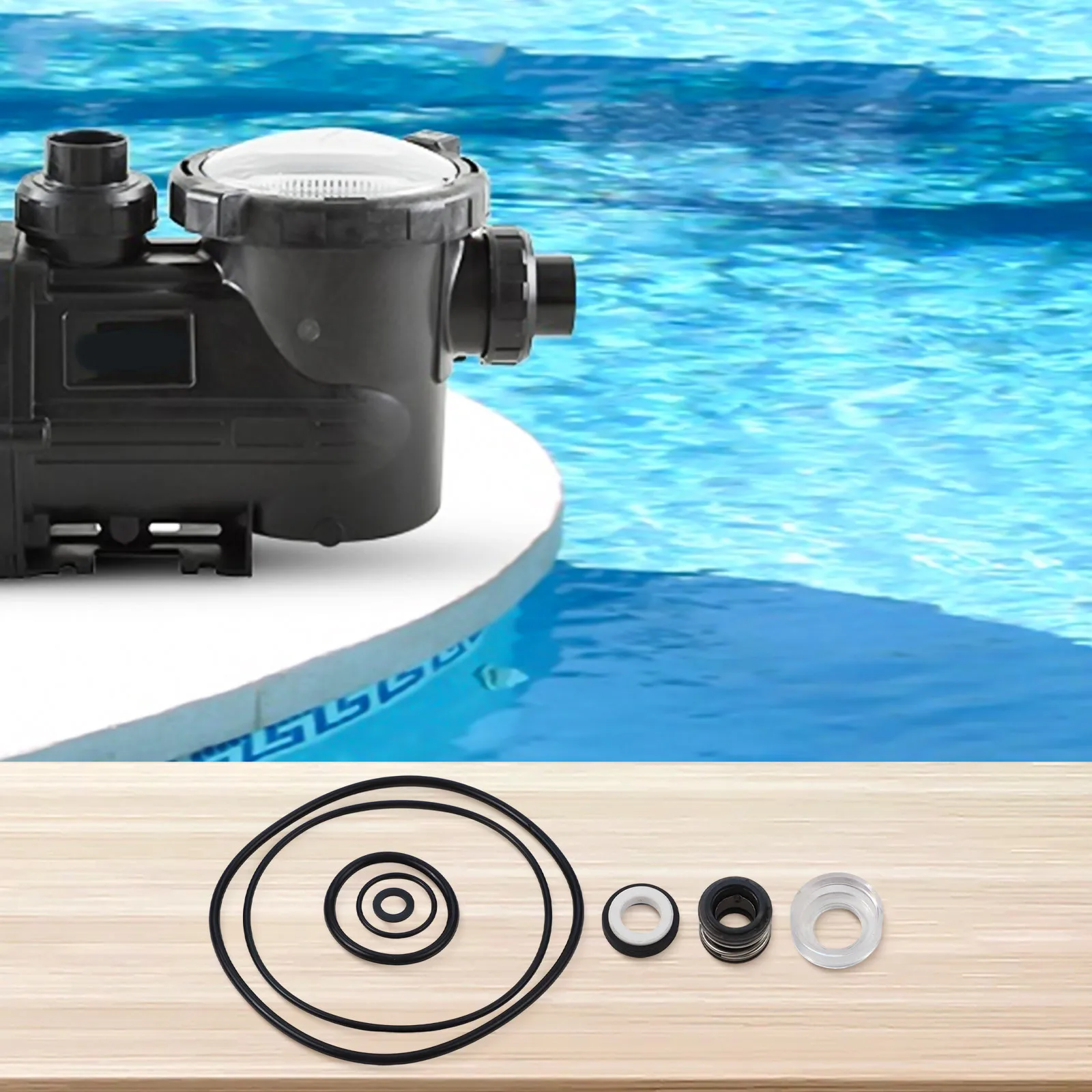 Pool Repair Pump Seal Kit Comprehensive Pool Maintenance Kit As Shown Essential Components Comprehensive Package