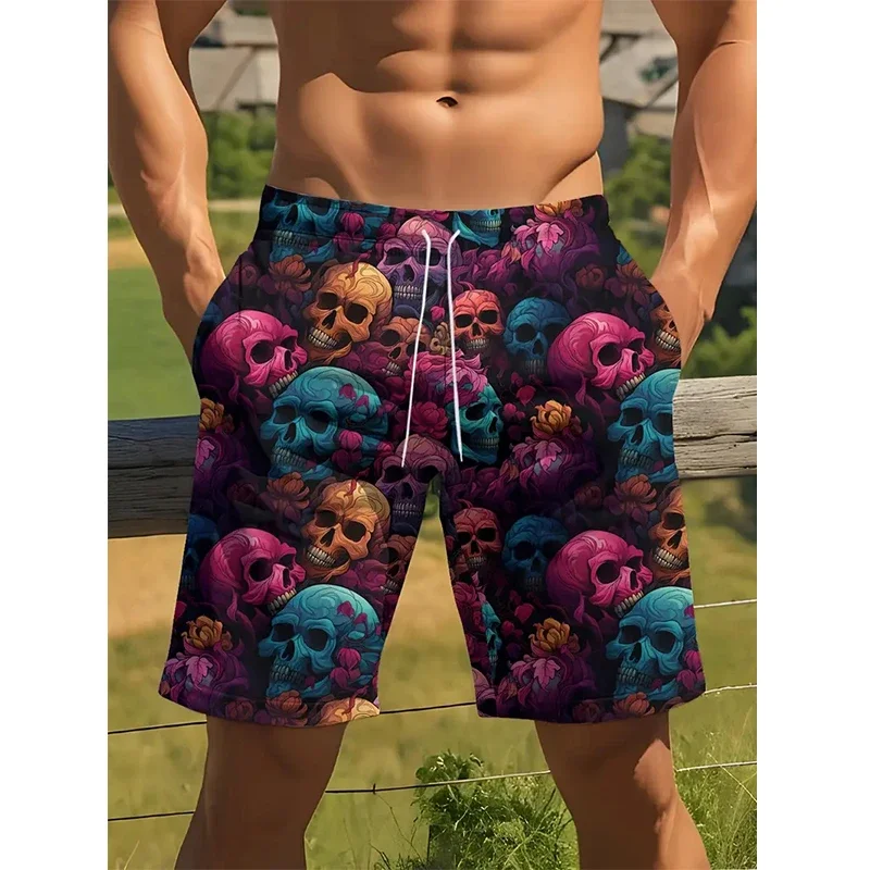 Рисунок 5 - Модные шорты для бега с мотивом черепа