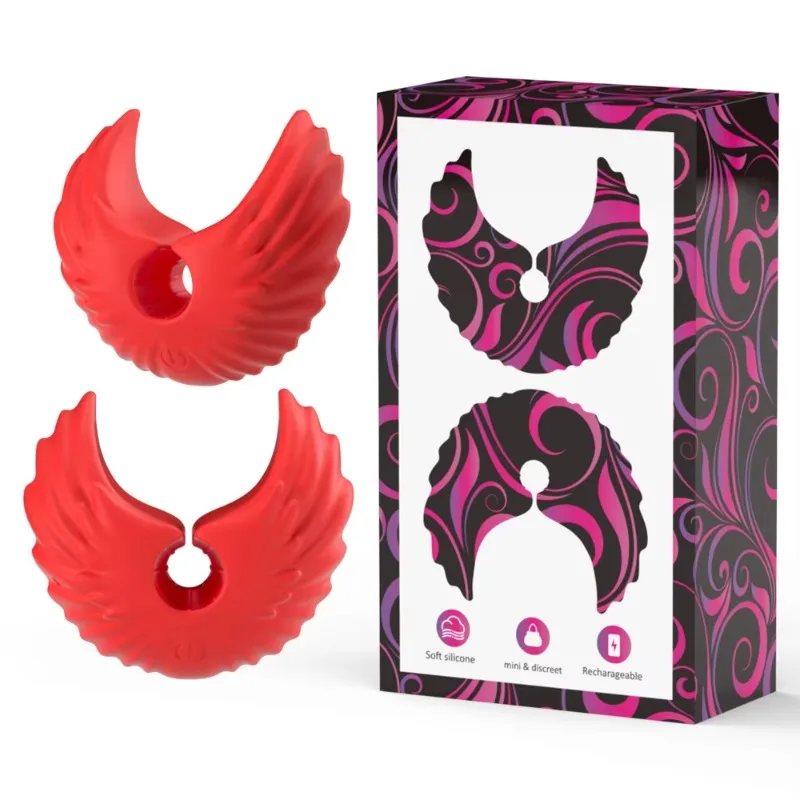 BDSM تهتز الحلمة المشابك اللاسلكية التحكم عن بعد الحلمة هزاز تحفيز هزاز أدوات المتعة الجنسية للنساء الجنس