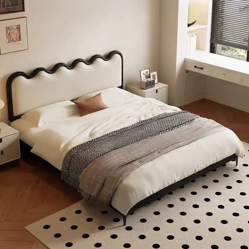 Base Elegant Double Bed Cheap Couples Vintage Japanese Storage Double Bed Luxury Modern Wooden Camas De Dormitorio Furniture