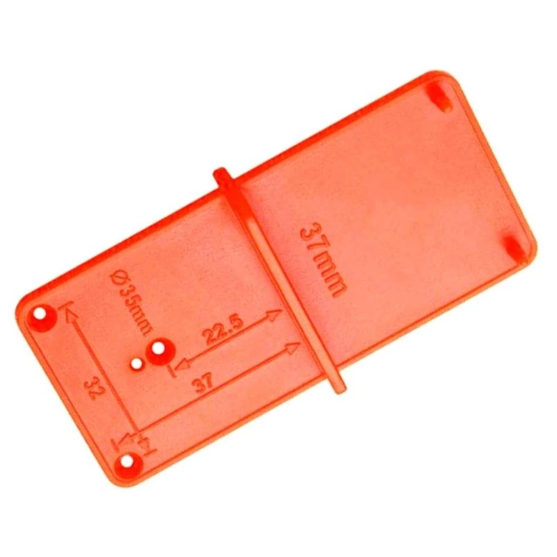 T21C Practical Woodworking Drill Positioning Tool Professional Woodworking Drill Guide With Clear Scale Marking for Repair