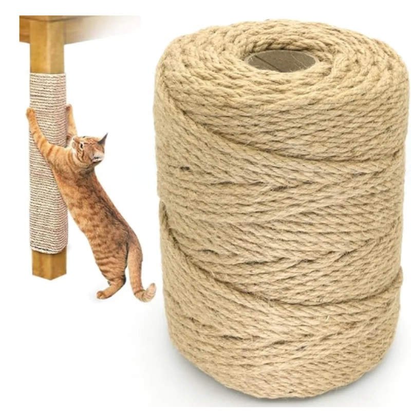 DIY Sisal Cat Scratcher Cat Scratching Post Sisal Rope Cat Scratcher Rope Tree Scratching Furniture Protector Scratching Post