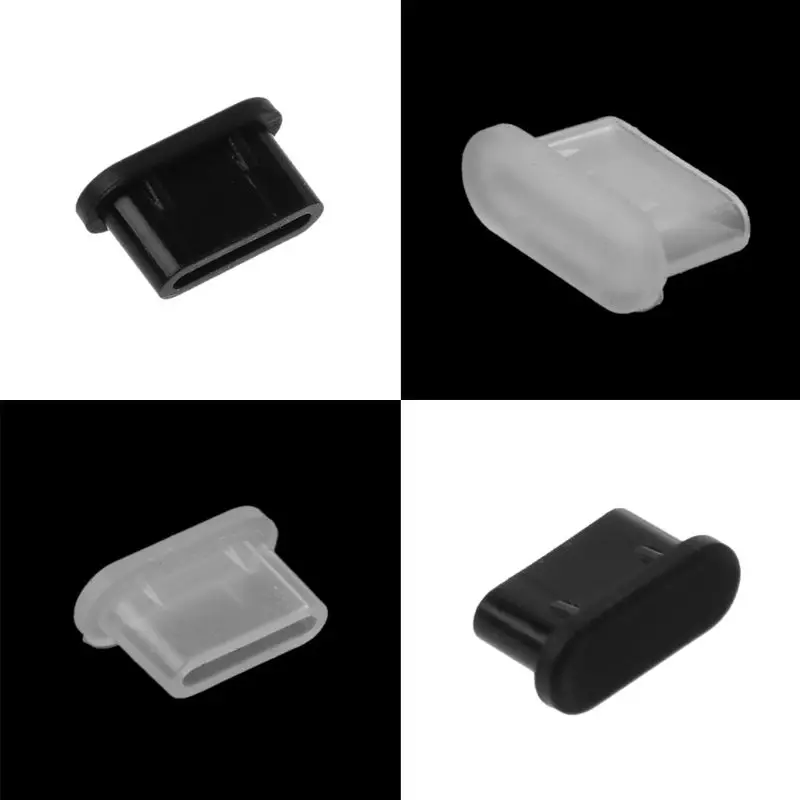 Y1UB – 5 bouchons anti-poussière en Silicone Type protège vos appareils pour les accessoires téléphone