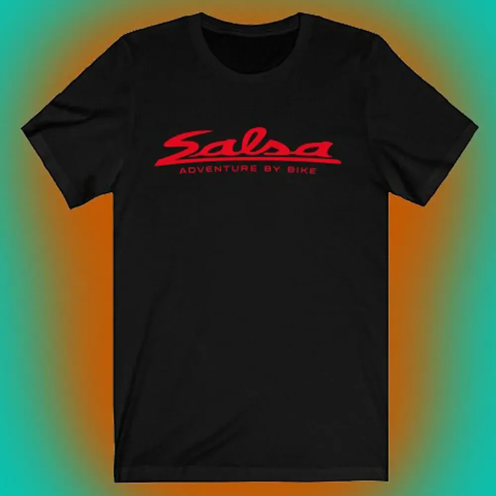 

Salsa Bike Bicycle Men's Black T shirt Size S to 5XL