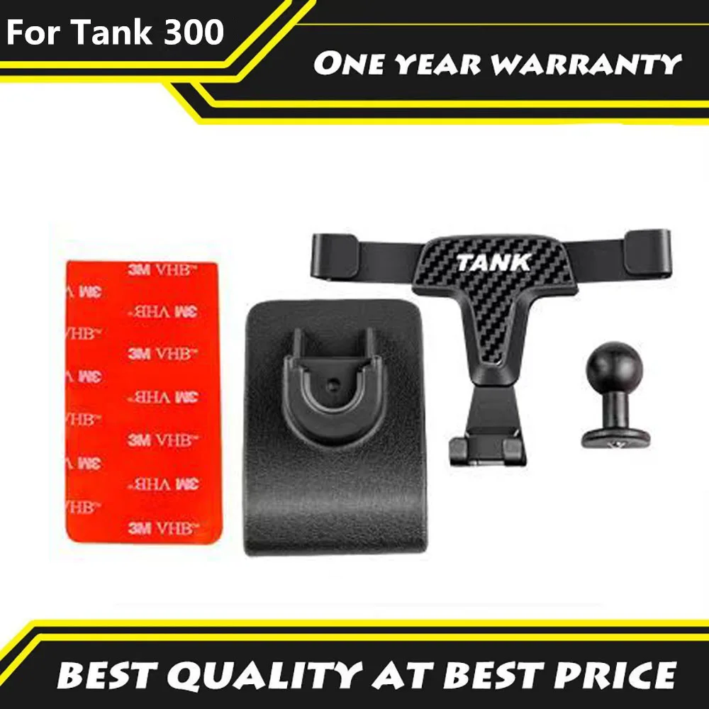 

Fit For Tank 300 2023 2024 Car mobile phone holder modification central control air outlet gravity navigation bracket dedicated