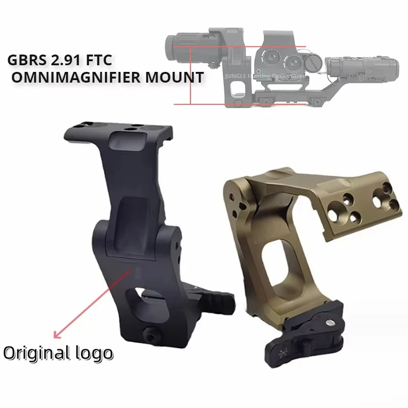 Tactical 2.91 Unity FTC OMNI Magnifier Mount With FAST QD Lever Optical Height Sight Scope Mounts With Original Markings