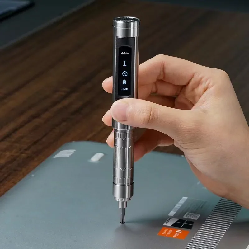 

BrandNew ES15S Intelligent Motion Control Electric Screwdriver USB Chargeable Cordless Upgraded Power Module 16pcs Screw Tips