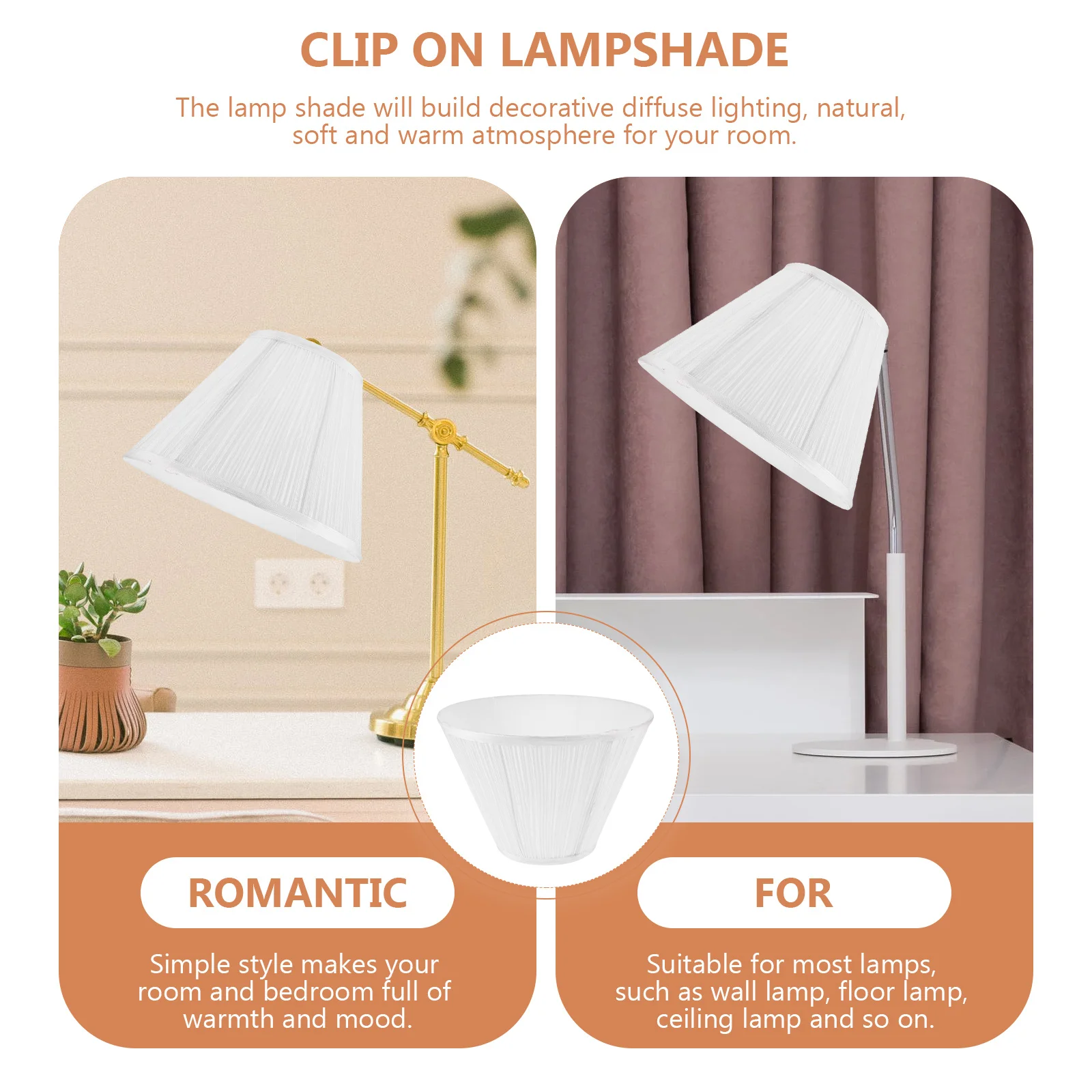 غطاء مصباح للسقف مصابيح أرضية جدار الغبار غطاء المصباح حماية القماش ضوء الظل غطاء الإضاءة الزخرفية #5