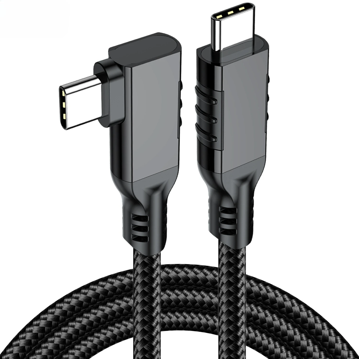 20Gbps 240W 8K vidéo USB C coude Type C câble de Charge rapide 3m 5m téléphones étendre câble de Charge pour Samsung Huawei Xiaomi VR caméra