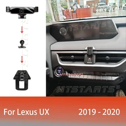 Car Phone Holder Mobile Mount Stand For  Lexus  UX 2009-2021 Adjustable GPS Navigation Bracket Car Lnterior Accessories