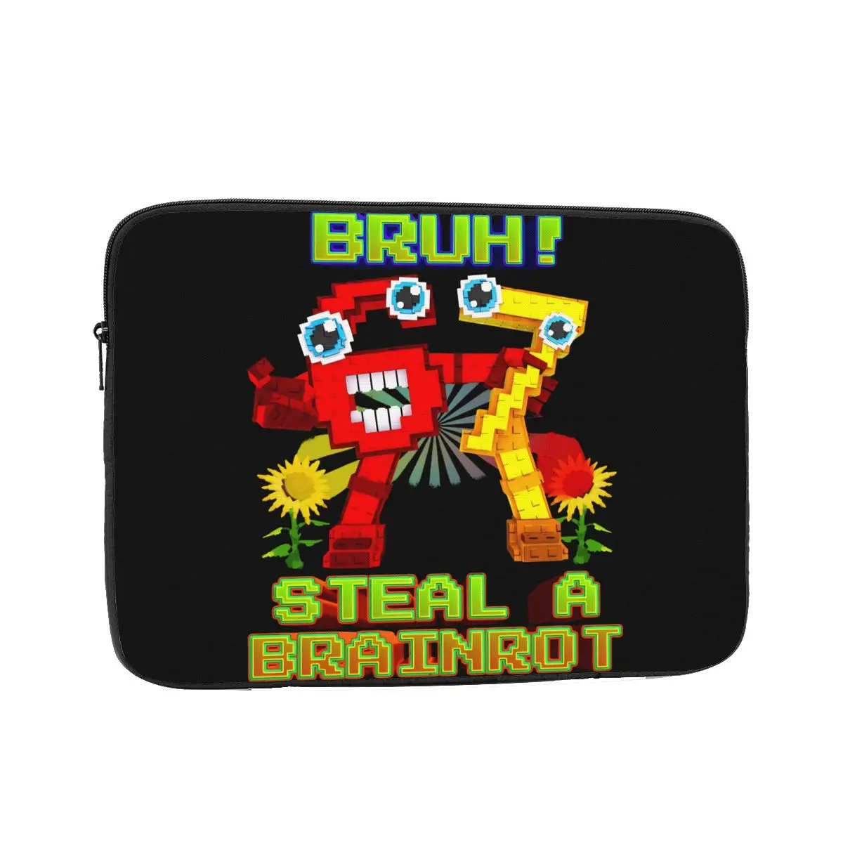 

Bruh Secret 67 Six Seven 6-7 Funny Brainrot Steal A Brainrot Laptop Liner Sleeve Notebook Bag Case Shockproof Case Bag
