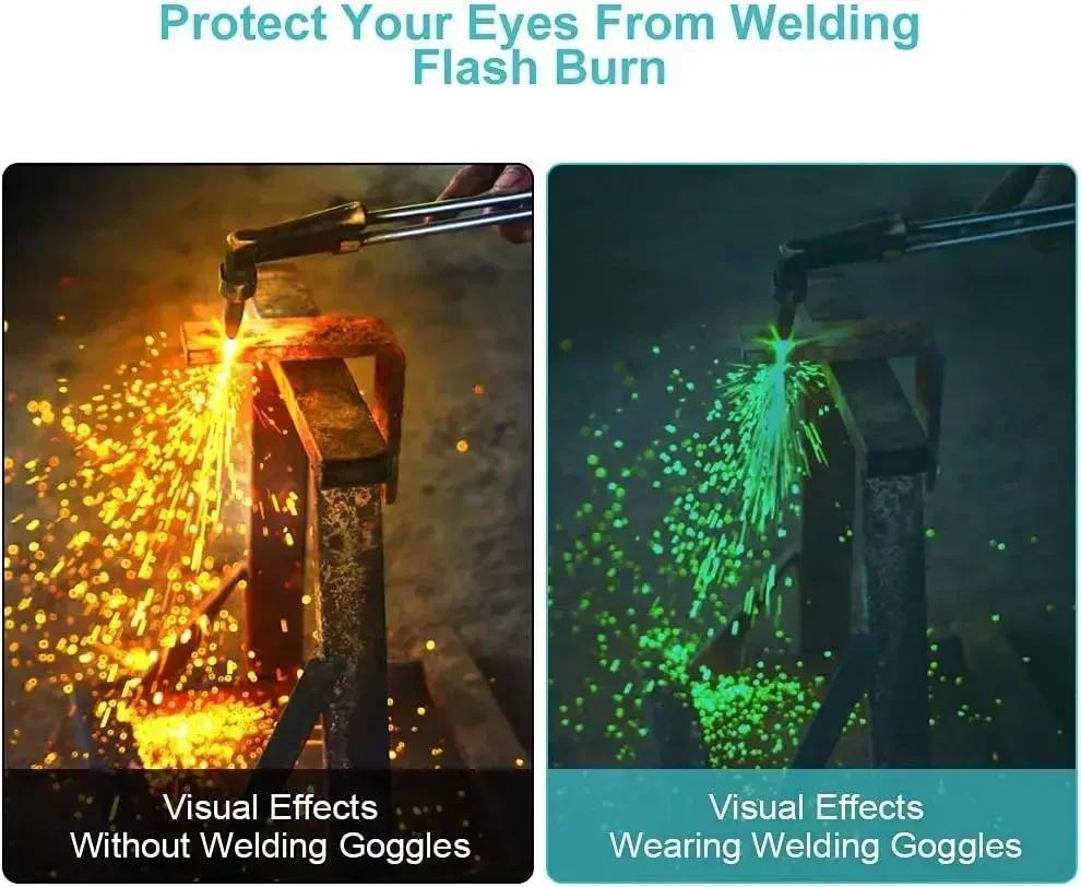 Óculos de soldagem automático solar escurecimento automático óculos de segurança tig mig mma óculos de soldagem soldador ferramentas de proteção