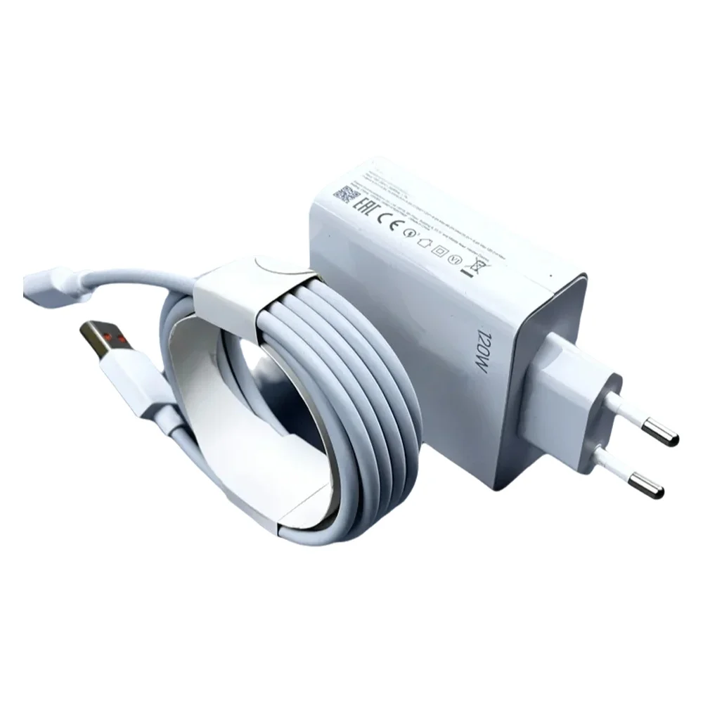 Xiaomi Ladegerät 120W EU Schnell-Turbo-Ladung 6A Typ-C-Kabel Datenkabel Für Mi 12 Pro 10 Redmi K30 Pro/10X Pro Poco X4 M4