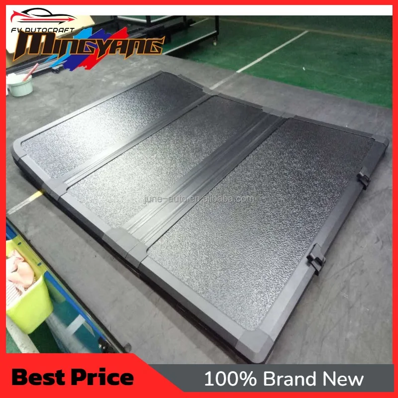 【2026】New High Quality Hard Trifold Aluminum Bumper With Light For Ranger XLT Wildtrack 2012+ T6 T7 T8