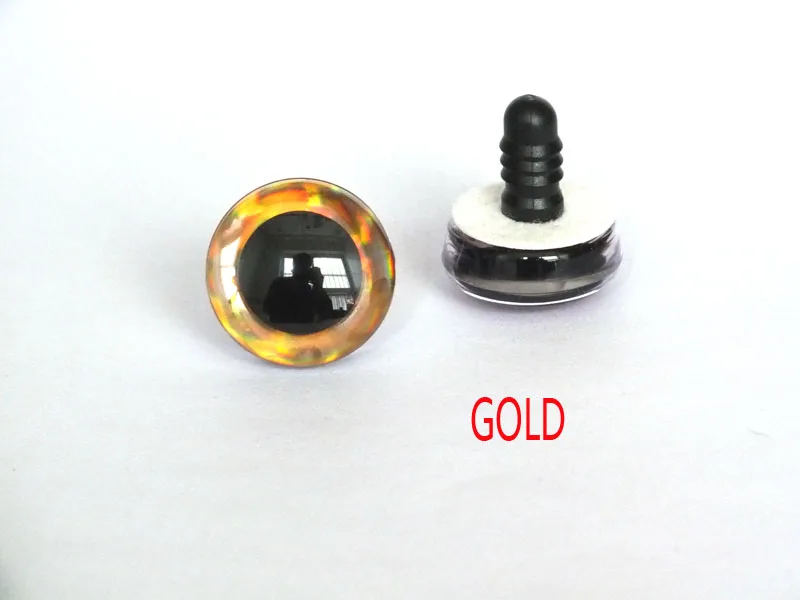20 Stück 12 Arten Farben 9 mm 12 mm 14 mm 16 mm 18 mm 20 mm 25 mm 30 mm 35 mm Trapez-Spielzeugaugen 3D-bunte Sicherheitspuppenaugen für DIY-Handwerk – Detail 7