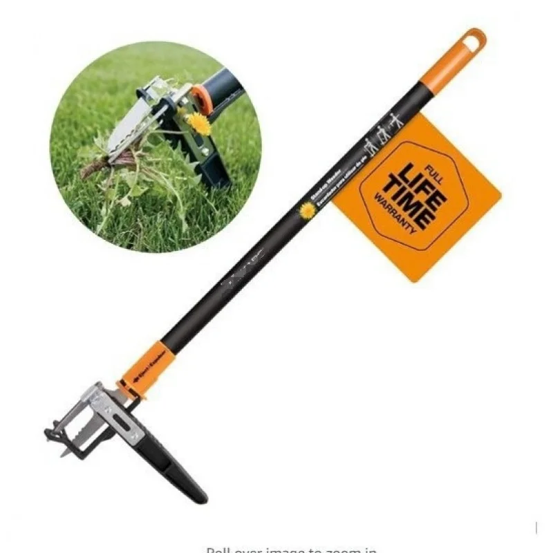 Weed Puller Tool Lightweight Aluminum Quick Adjustable Gardening Stand Up Weeder Puller with Ergonomic Long Handlewith for Home