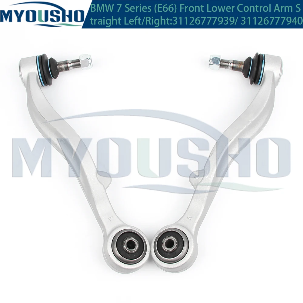 

Myousho For BMW 7 Series E65 E66 E67 730Li 730d 735i 740d 740Li 745Li 2001-2009 Front Lower Suspension Control Arm Straight