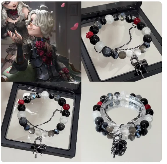 Anime Identity ⅤAda Mesmer Handmade Bracelet Unisex Hand Chain Pendant Bracelets Accessories Cosplay Props Birthday Gifts XK
