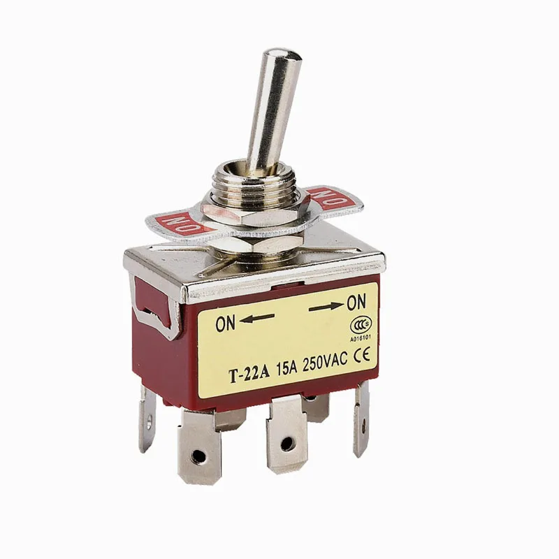 SYT-22A Single Pole Double Throw ON-ON Electronic Toggle Switch for Electrical Engineering Projects