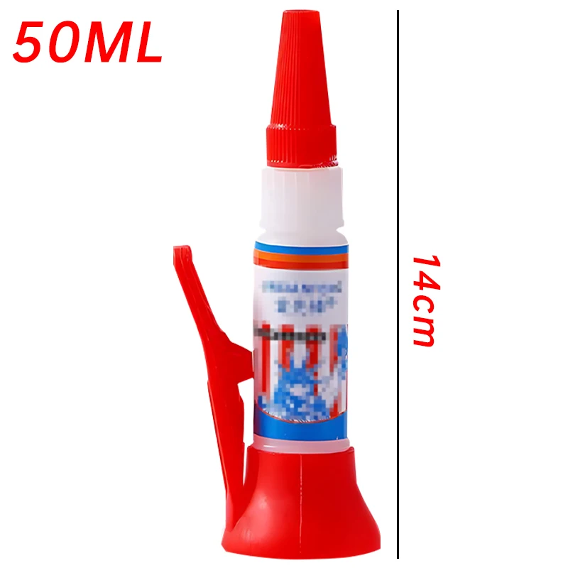 Pegamento Universal Extra fuerte de 50ml, potente pegamento para reparación de soldadura, pegamento Universal, adhesivo instantáneo, pegamento para reparación de cuero, plástico y Metal