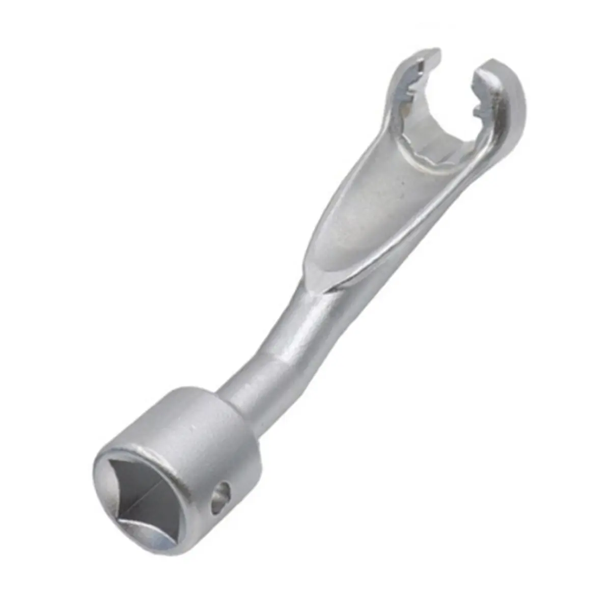 Compatible 1/2inch Drive Injector Line Injection Socket 14/17/19mm Open End Wrench Injector Line Socket 17mm