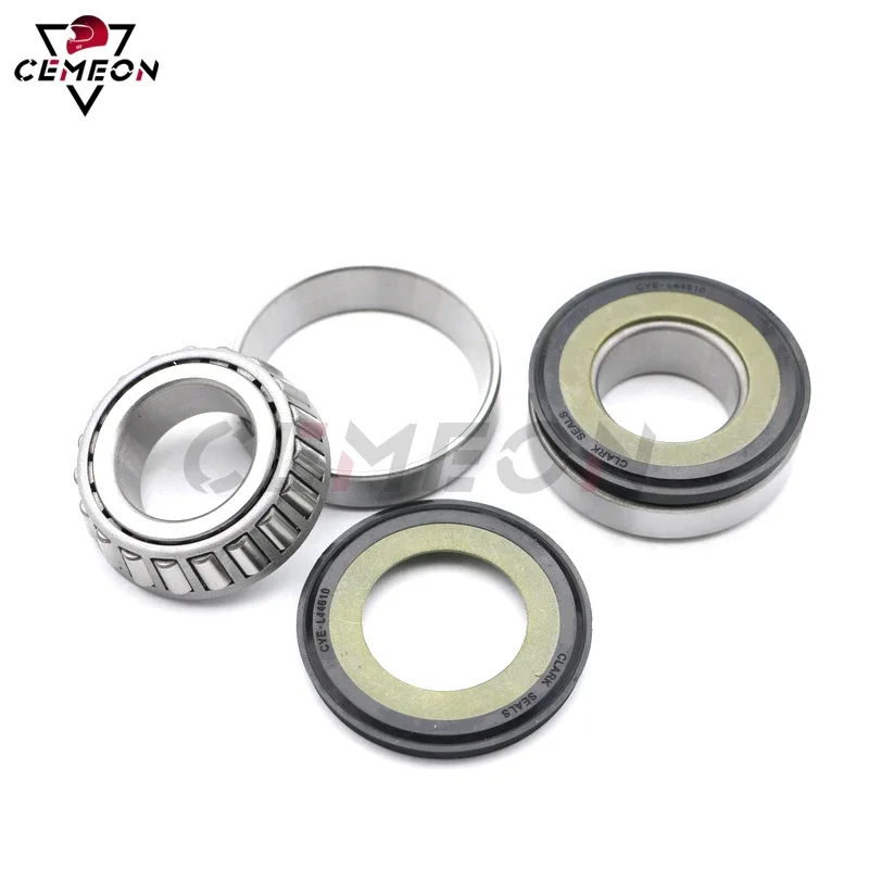 For Sportster 883 Hugger Deluxe XLH883 Custom XLH883C Street Glide FLHX  Motorcycle Steering Bearing Pressure Ball Wave Disc Kit