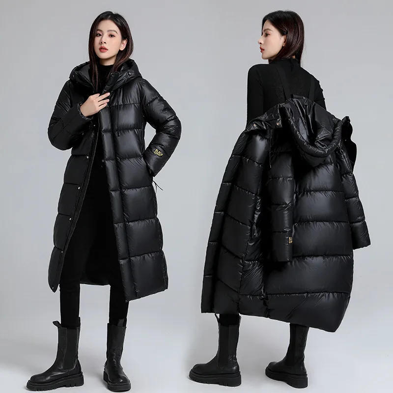 Women\'s Winter Jacket Parka 2024 New Coat Hooded Outwear Female Parka Thick Cotton Padded Winter Female Coats Jacket for Women