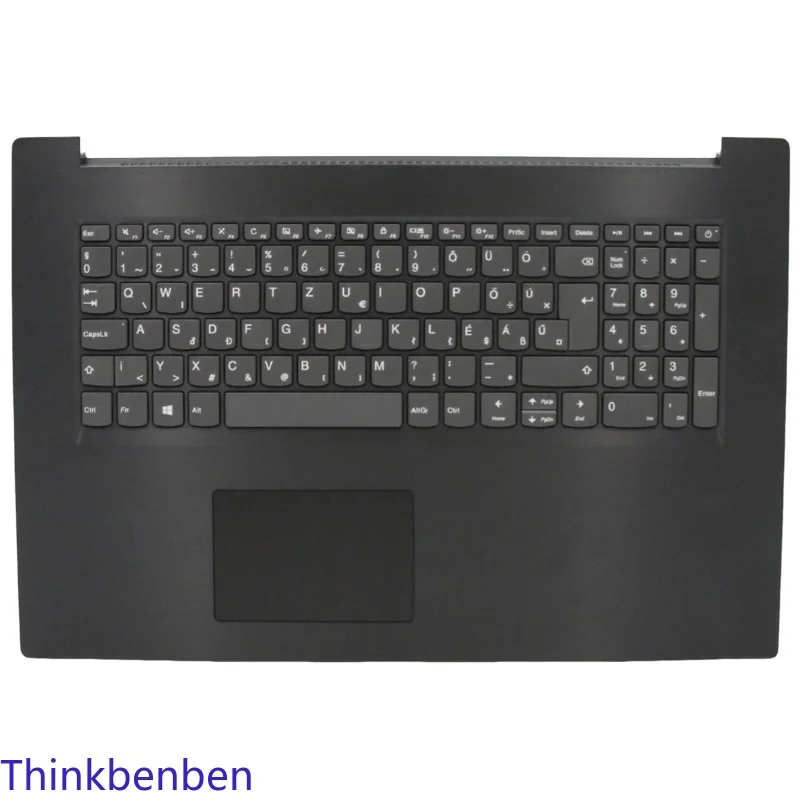 Funda superior con teclado negro húngaro HU, cubierta con reposamanos para Lenovo Ideapad L340 17 17API 17IWL 5CB0S17140