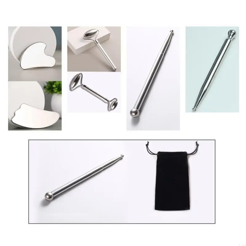 

Acupuncture Pen for Facial Reflexology Tools Stainless Steel Trigger Point Massa
