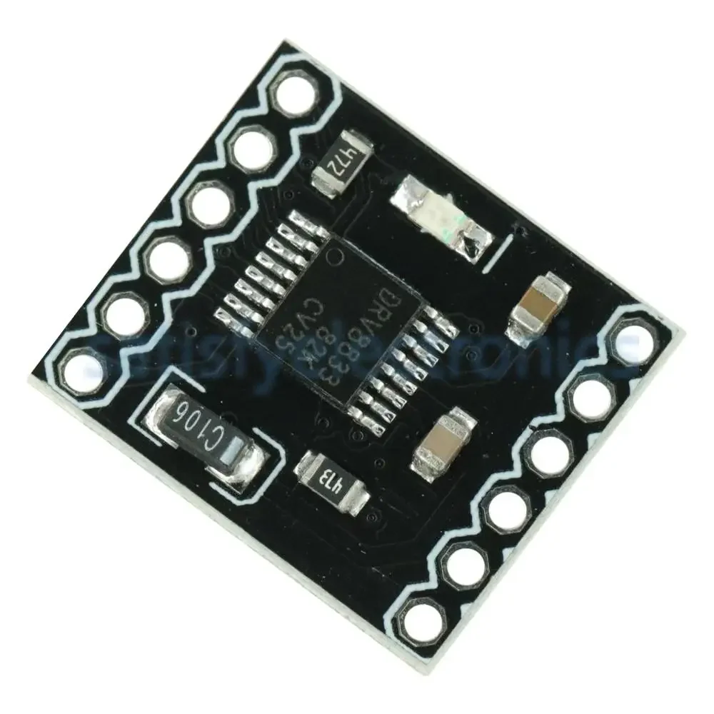 DRV8833 2 Channel Motor Driver Drive Module Board 1.5A 3V 10V H-Bridge 4-Wire Short Circuit Overcurrent Protection Step Motor