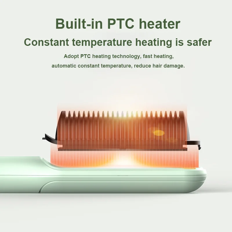 Professional hair straightener Flat Iron Hair Straightener With Digital LCD Display Dual Voltage Instant Warming Cu